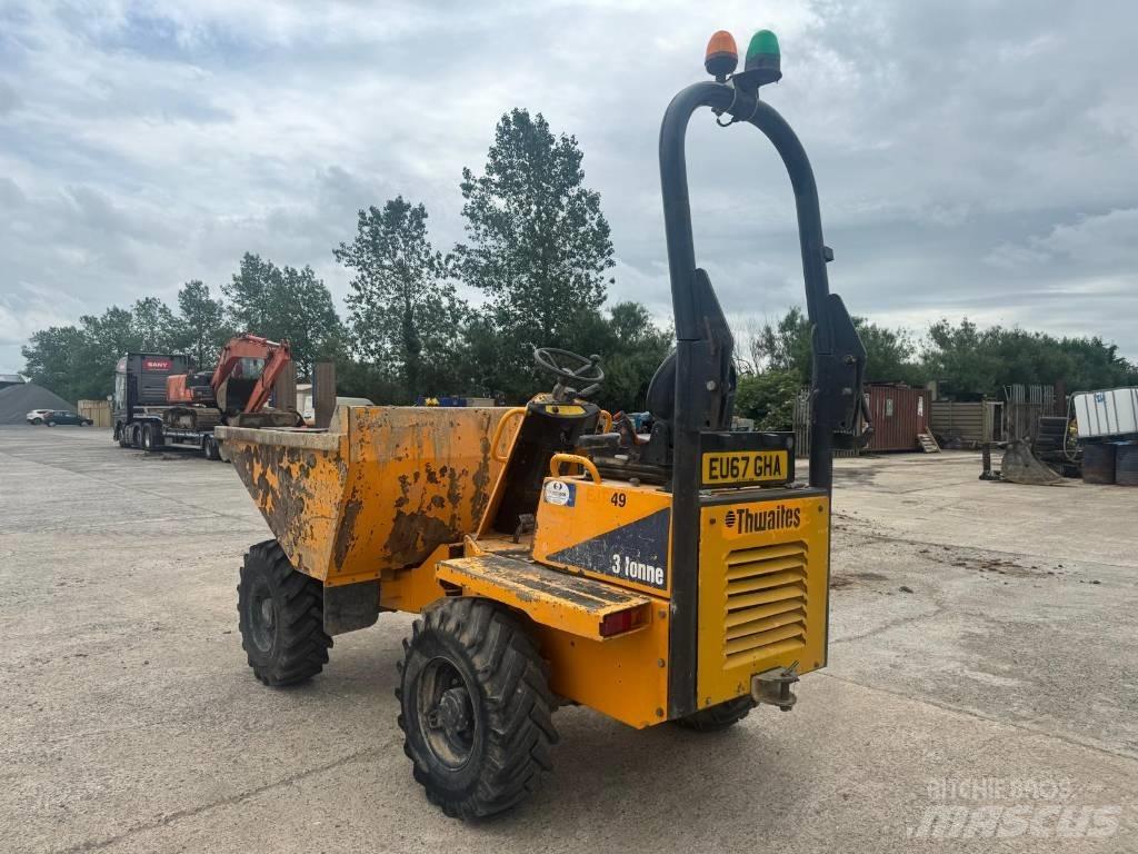 Thwaites 3 tonne Dumpers εργοταξίου