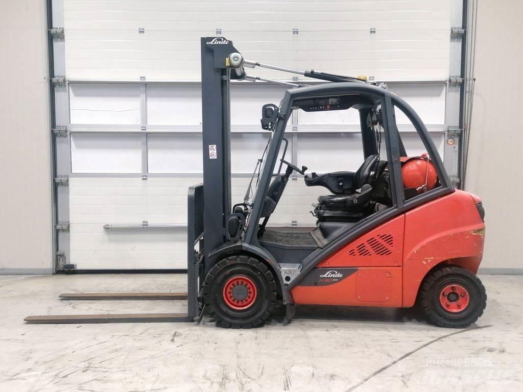 Linde H30T-02 Περονοφόρα ανυψωτικά κλαρκ με φυσικό αέριο LPG