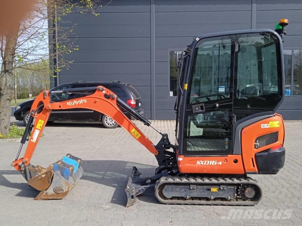 Kubota KX 016-4 Εκσκαφάκι (διαβολάκι) < 7t