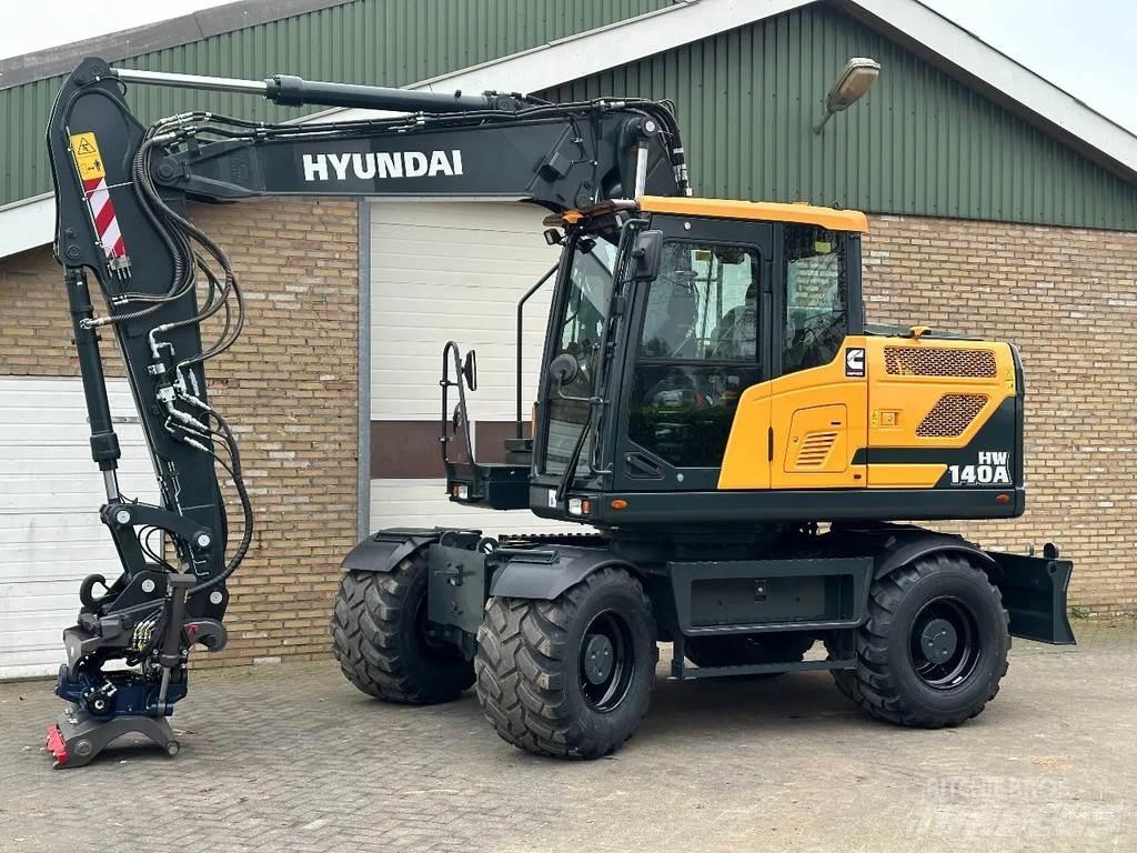 Hyundai HW140A Εκσκαφείς με τροχούς - λάστιχα