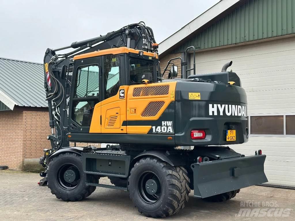 Hyundai HW140A Εκσκαφείς με τροχούς - λάστιχα