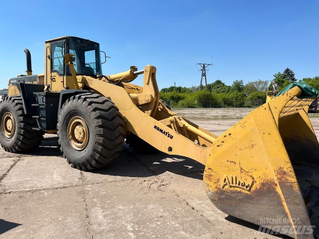 Komatsu WA 480 Φορτωτές με λάστιχα (Τροχοφόροι)