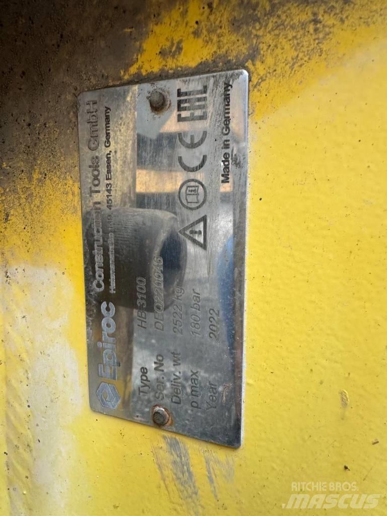 Epiroc HB 3100 Σφυριά / Σπαστήρες