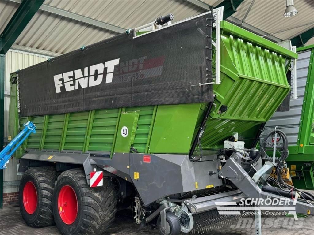 Fendt TIGO 65 XR Ρυμούλκα με διάταξη αυτοφόρτωσης