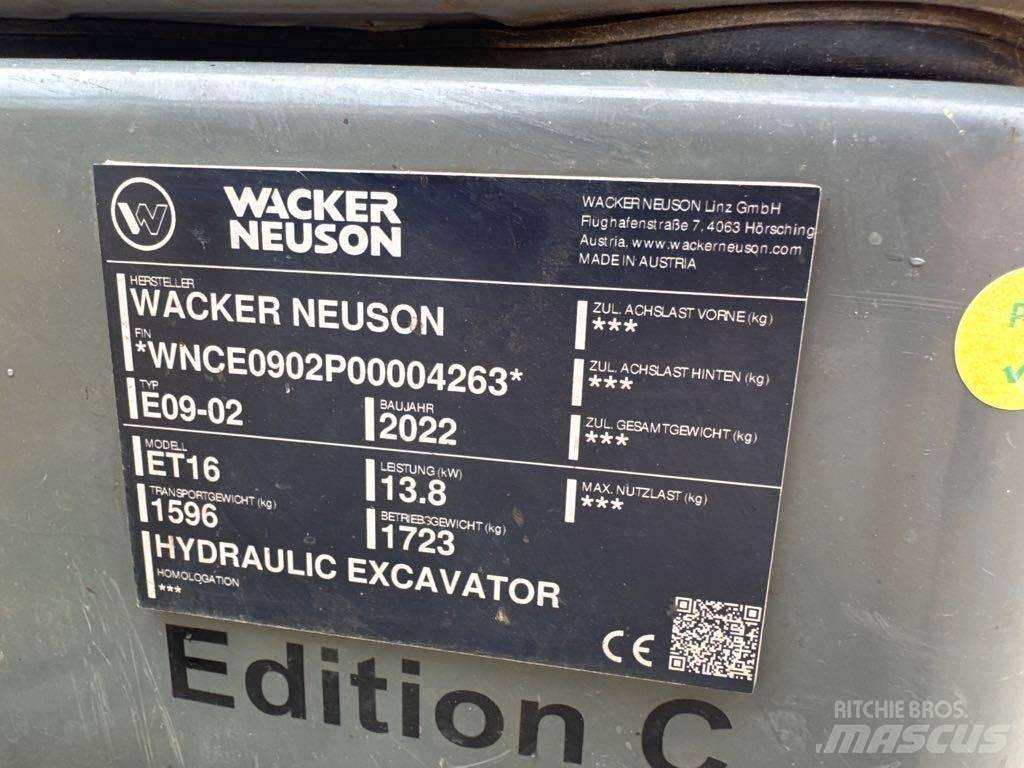 Wacker Neuson ET16 Εκσκαφείς με ερπύστριες
