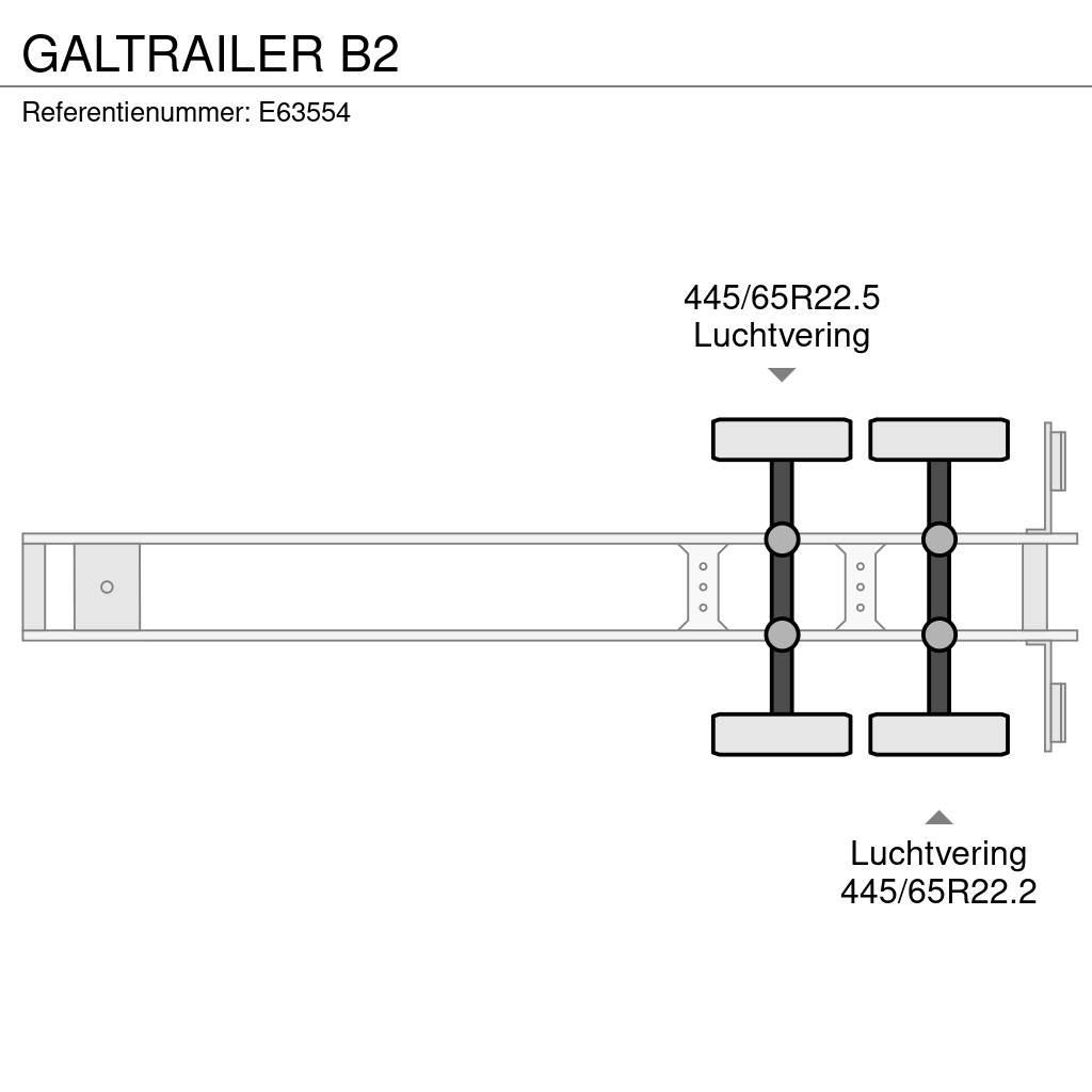  GALTRAILER B2 Ανατρεπόμενες ημιρυμούλκες