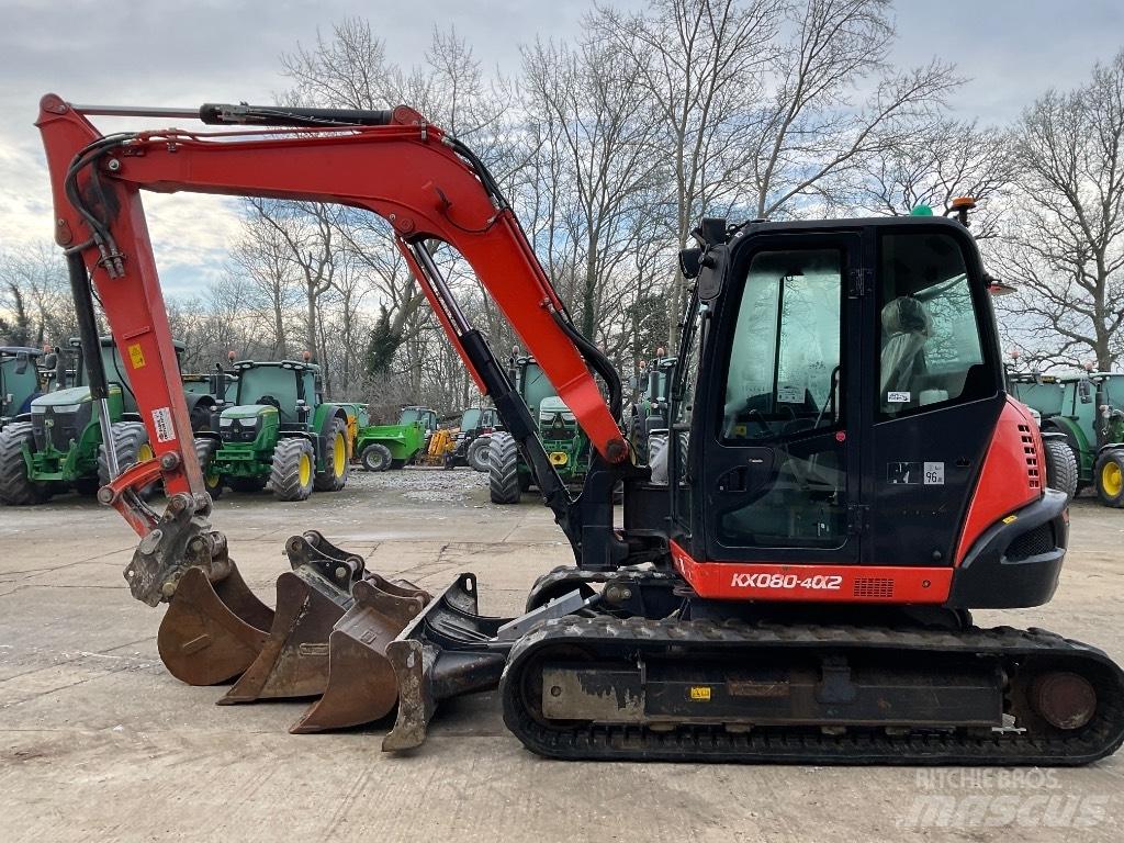 KUBOTA KX080 Μίνι εκσκαφείς 7t - 12t