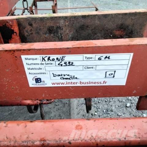 Krone 6M Επιπεδωτήρες χωραφιών