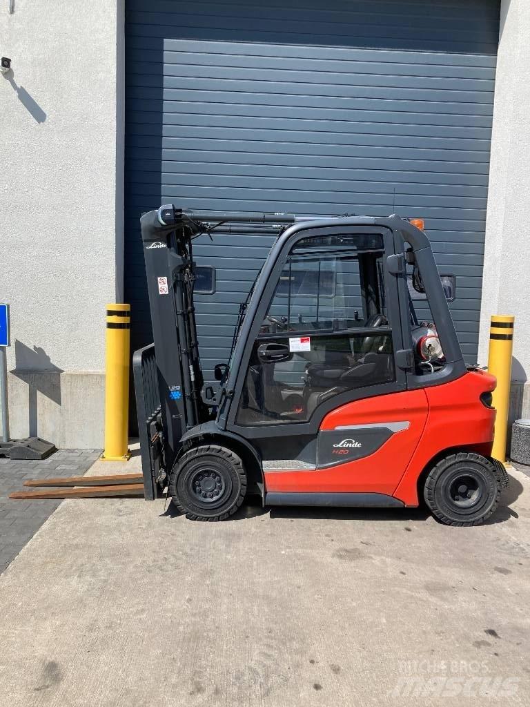 Linde H20T600/1202 Περονοφόρα ανυψωτικά κλαρκ με φυσικό αέριο LPG