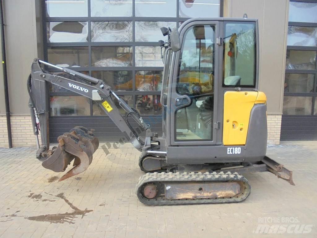 Volvo EC 18 D Εκσκαφάκι (διαβολάκι) < 7t