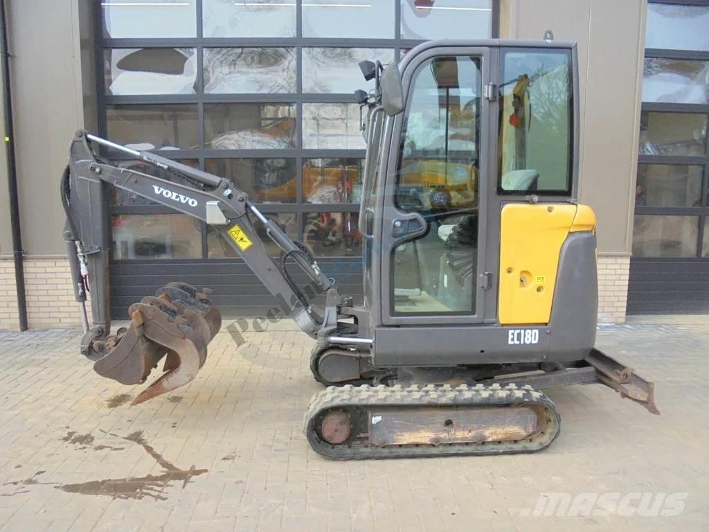 Volvo EC 18 D Εκσκαφάκι (διαβολάκι) < 7t