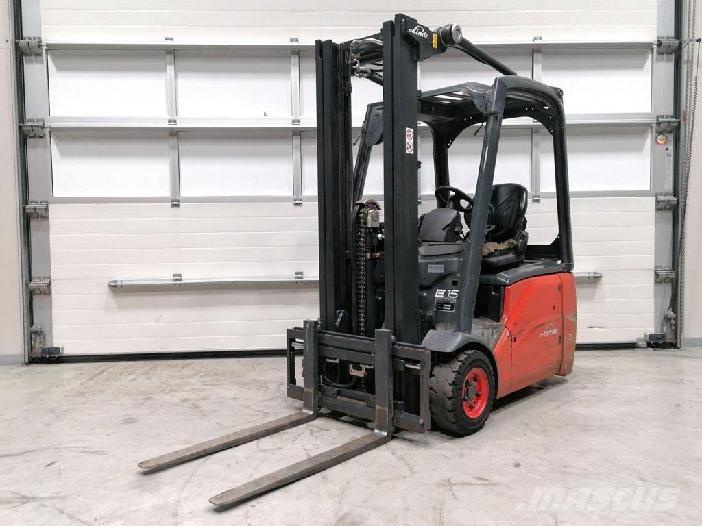 Linde E15-01 Ηλεκτρικά περονοφόρα ανυψωτικά κλαρκ