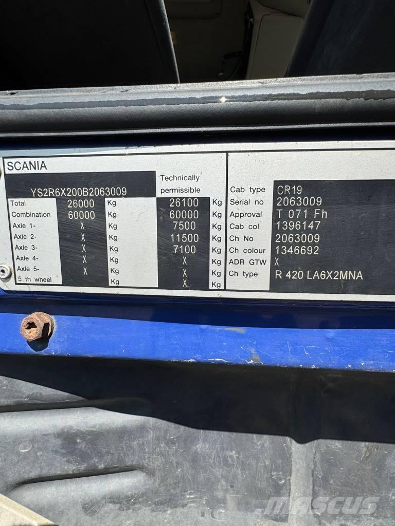 Scania R 420 Τράκτορες