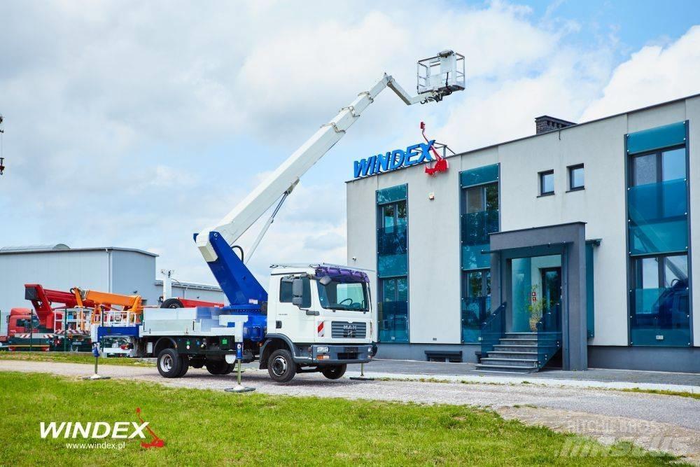 Wumag WT 300 Εναέριες πλατφόρμες τοποθετημένες σε φορτηγό