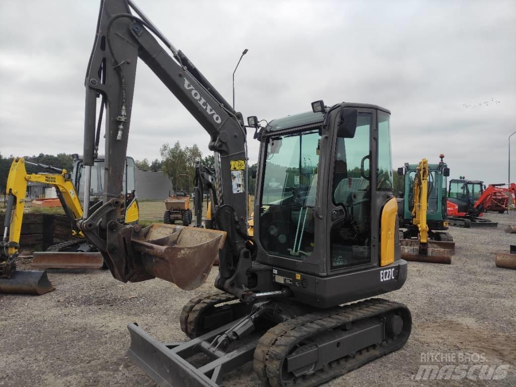Volvo EC 27 C Εκσκαφάκι (διαβολάκι) < 7t