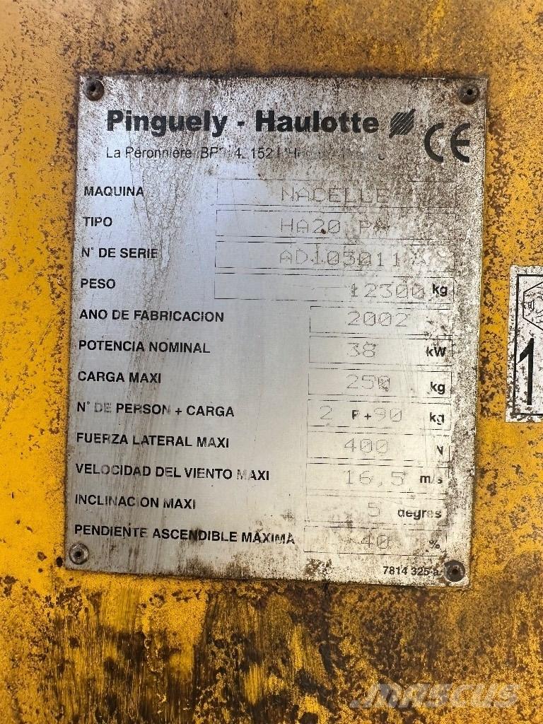Haulotte HA 20 PX Ανυψωτήρες με αρθρωτό βραχίονα
