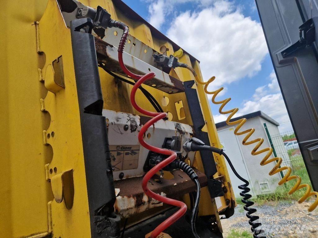 Krone SD 27 Επίπεδες/πλευρικώς ανοιγόμενες ημιρυμούλκες
