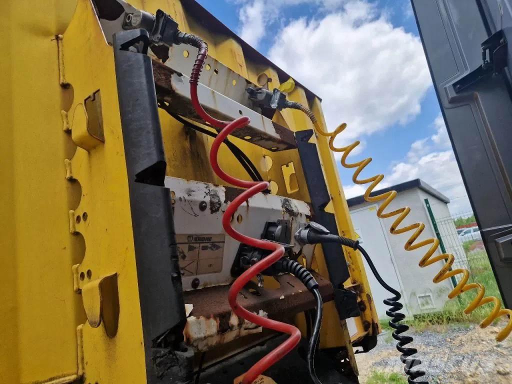 Krone SD 27 Επίπεδες/πλευρικώς ανοιγόμενες ημιρυμούλκες