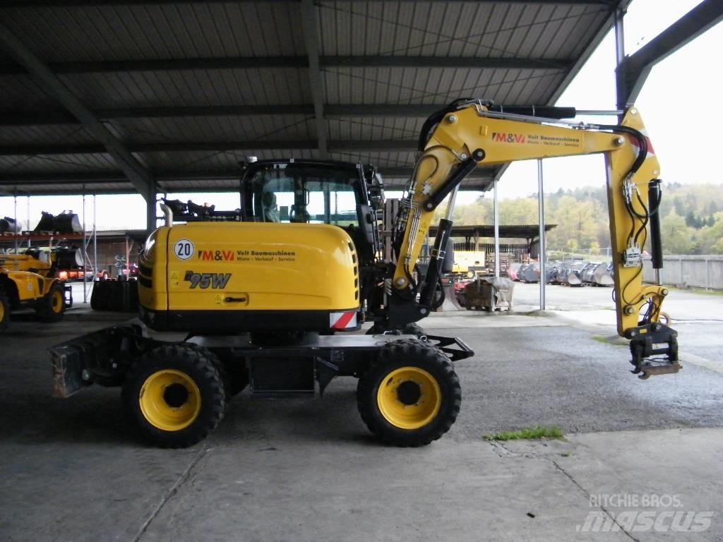 Yanmar B95W Εκσκαφείς με τροχούς - λάστιχα
