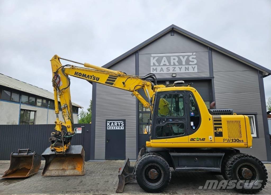 Komatsu PW 130ES-6K Εκσκαφείς με τροχούς - λάστιχα