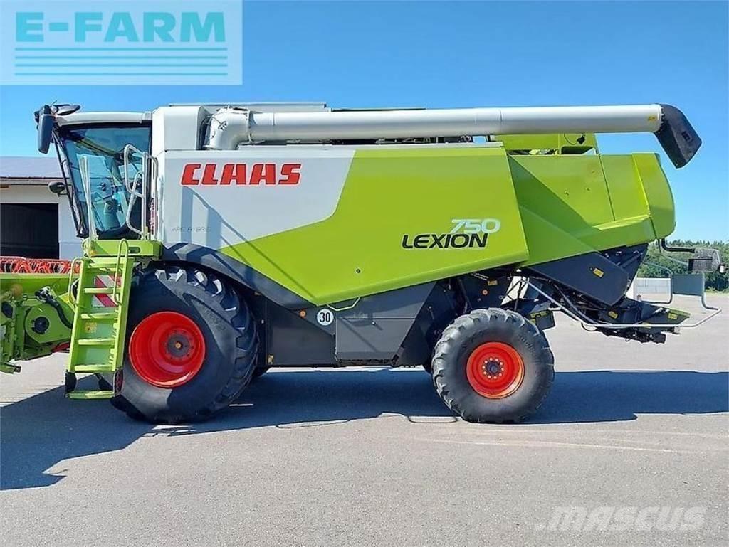 CLAAS lexion 750 Θεριζοαλωνιστικές μηχανές