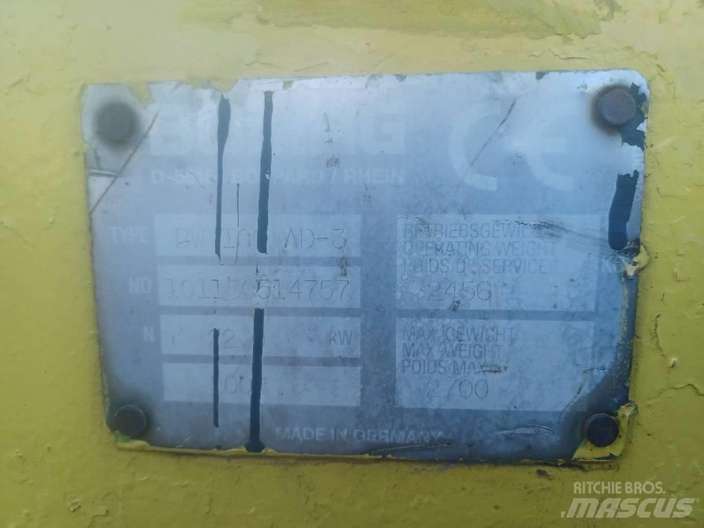 Bomag BW 100 AD-3 Οδοστρωτήρες διπλού κυλίνδρου