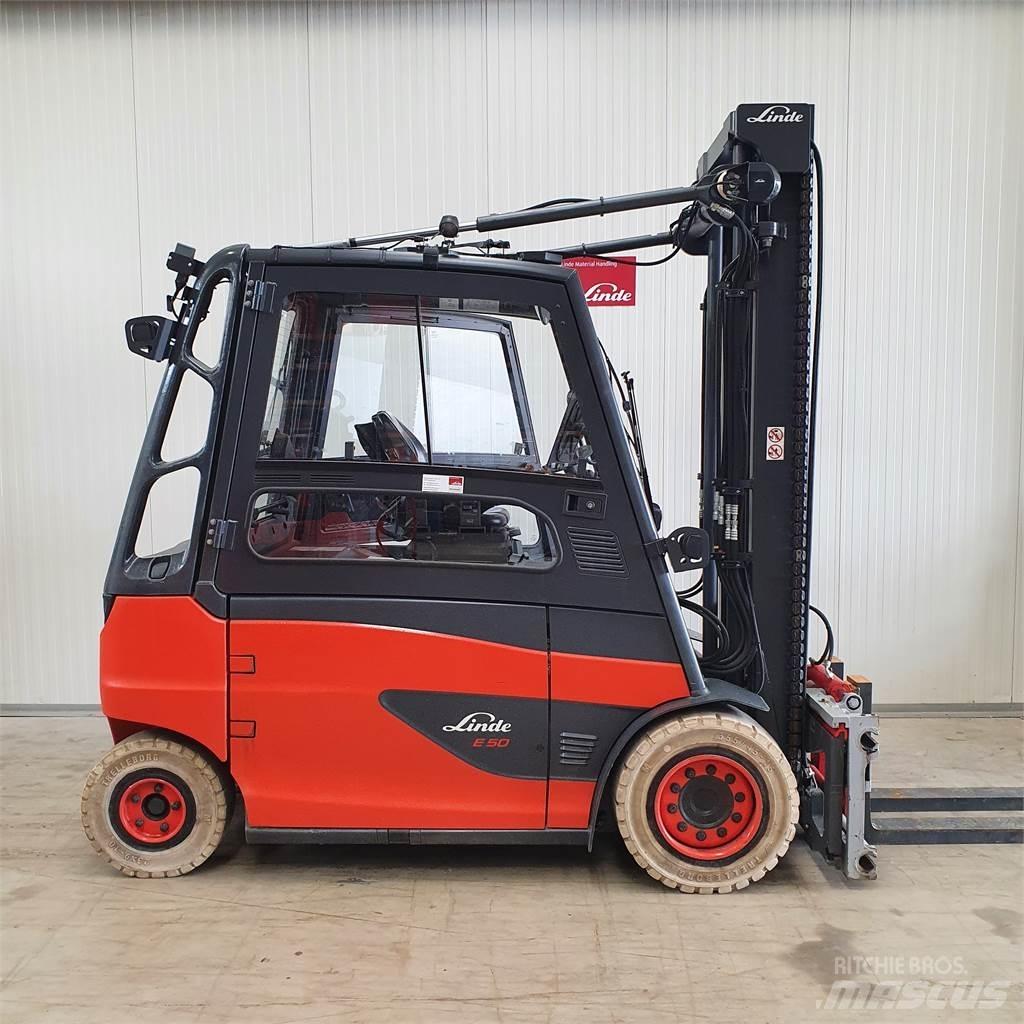 Linde E50HL Ηλεκτρικά περονοφόρα ανυψωτικά κλαρκ