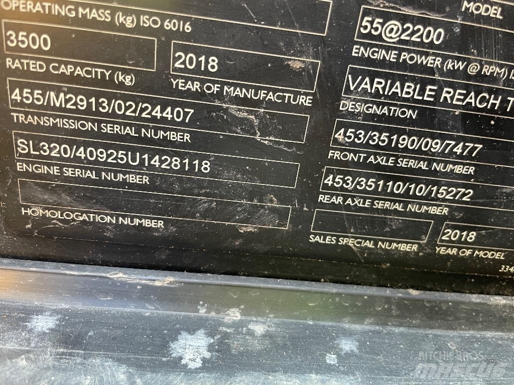 JCB 535-125 Τηλεσκοπικοί ανυψωτές