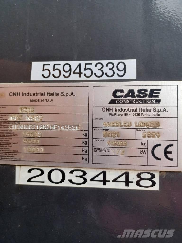 CASE 821G XR Φορτωτές με λάστιχα (Τροχοφόροι)