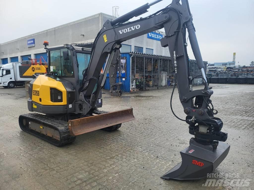 Volvo ECR58F Μίνι εκσκαφείς 7t - 12t