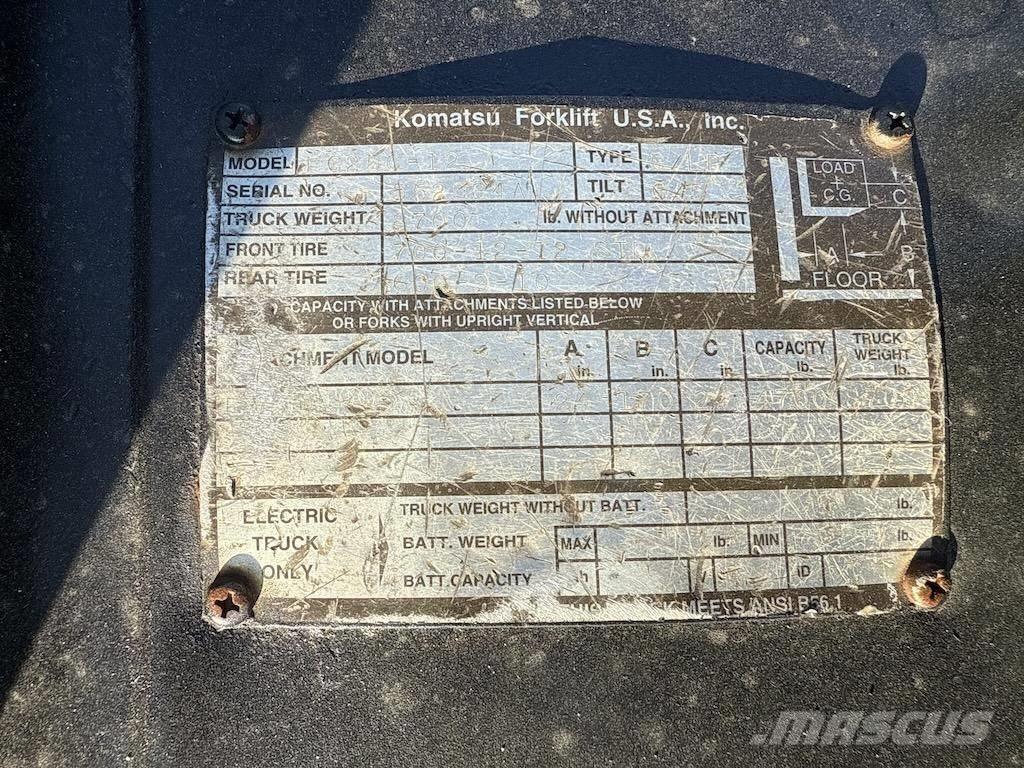 Komatsu FG 25 C-12 Περονοφόρα ανυψωτικά κλαρκ - άλλα