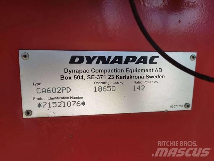 Dynapac CA602PD Οδοστρωτήρες μονού κυλίνδρου