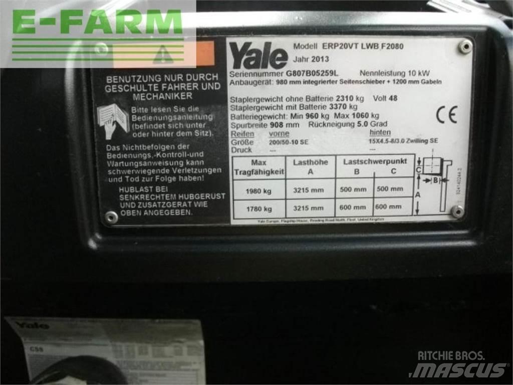 Yale erp 20 vt lwb Περονοφόρα ανυψωτικά κλαρκ - άλλα