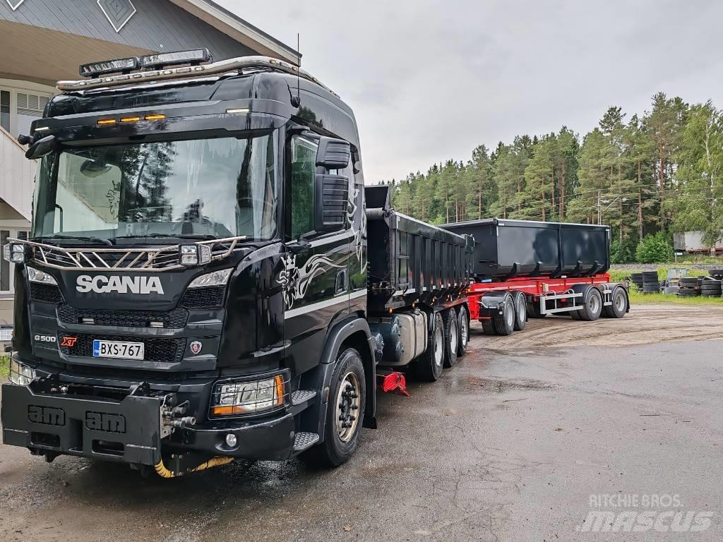 Scania G 500 Φορτηγά Ανατροπή