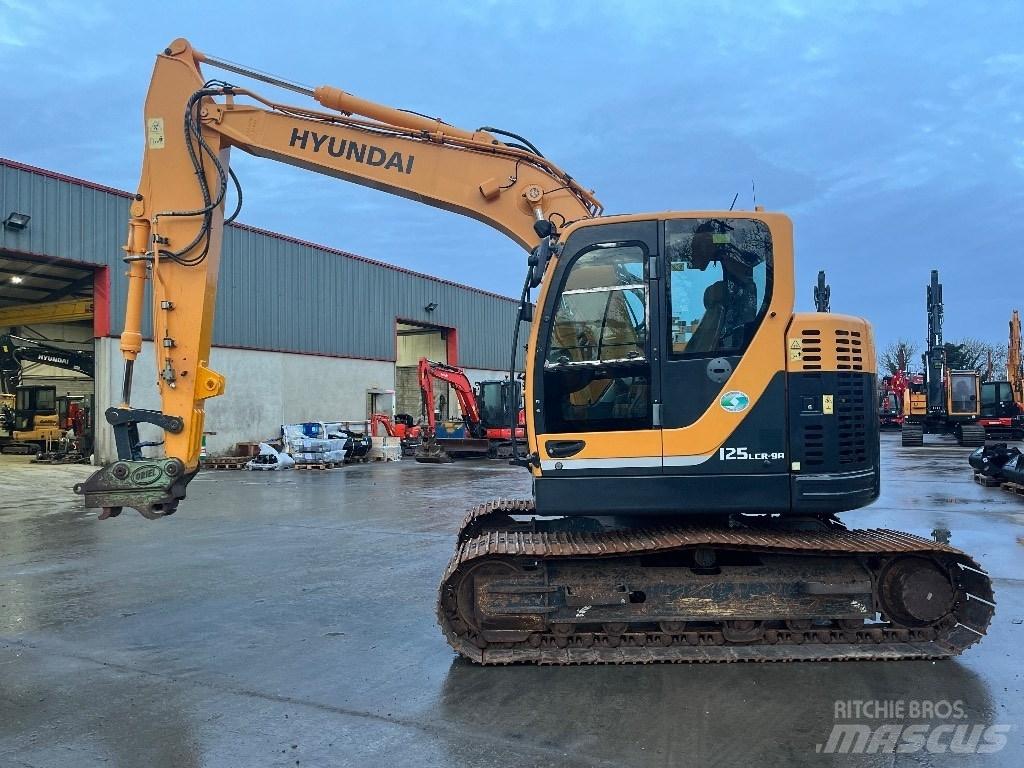 Hyundai R125LCR-9A Εκσκαφείς με ερπύστριες