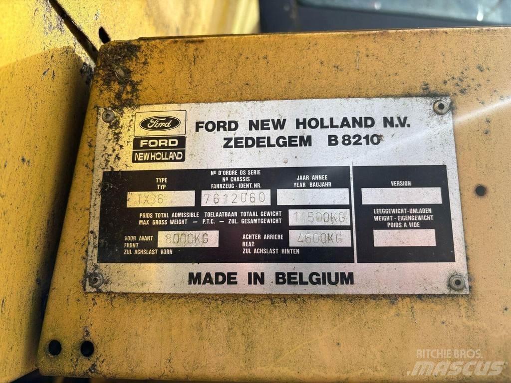 New Holland TX 36 Θεριζοαλωνιστικές μηχανές