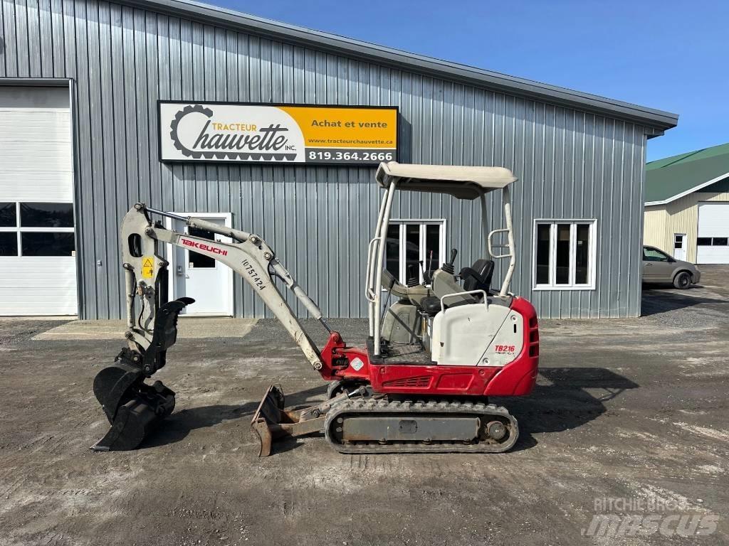 Takeuchi TB 216 Εκσκαφάκι (διαβολάκι) < 7t