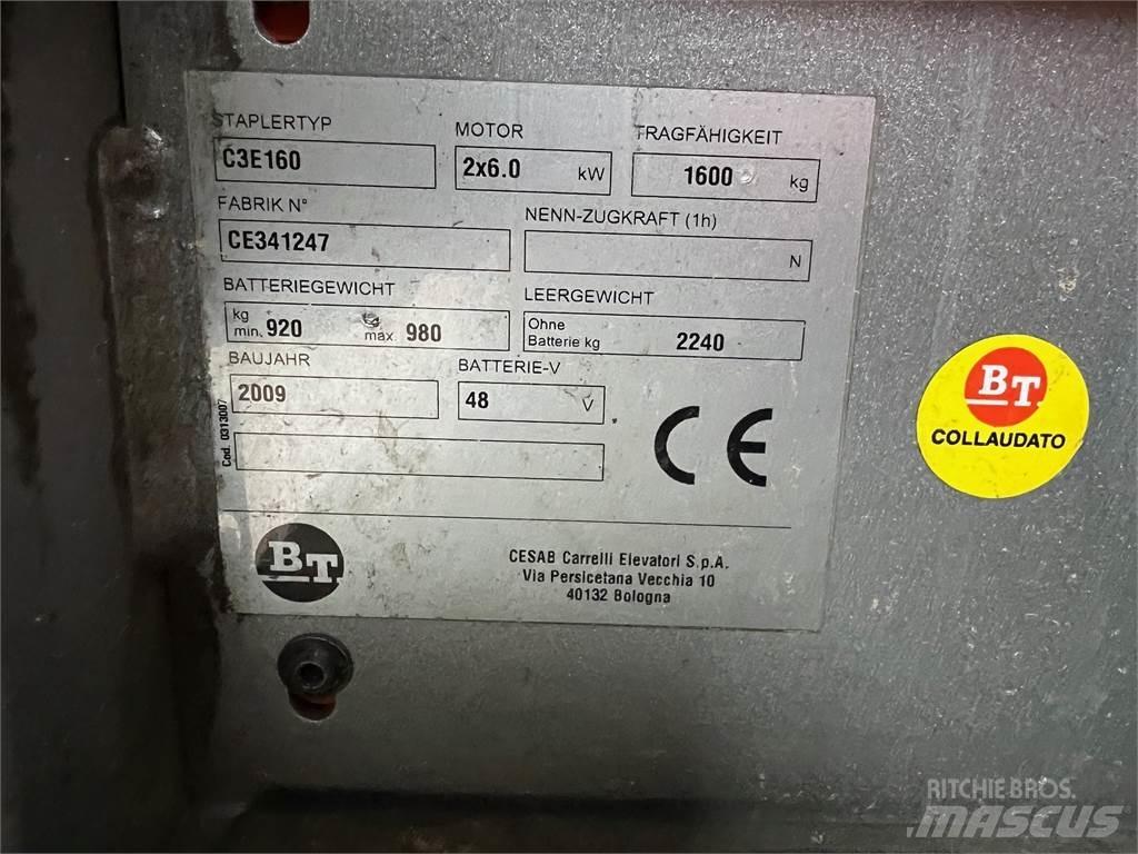 BT C3E160 Ηλεκτρικά περονοφόρα ανυψωτικά κλαρκ