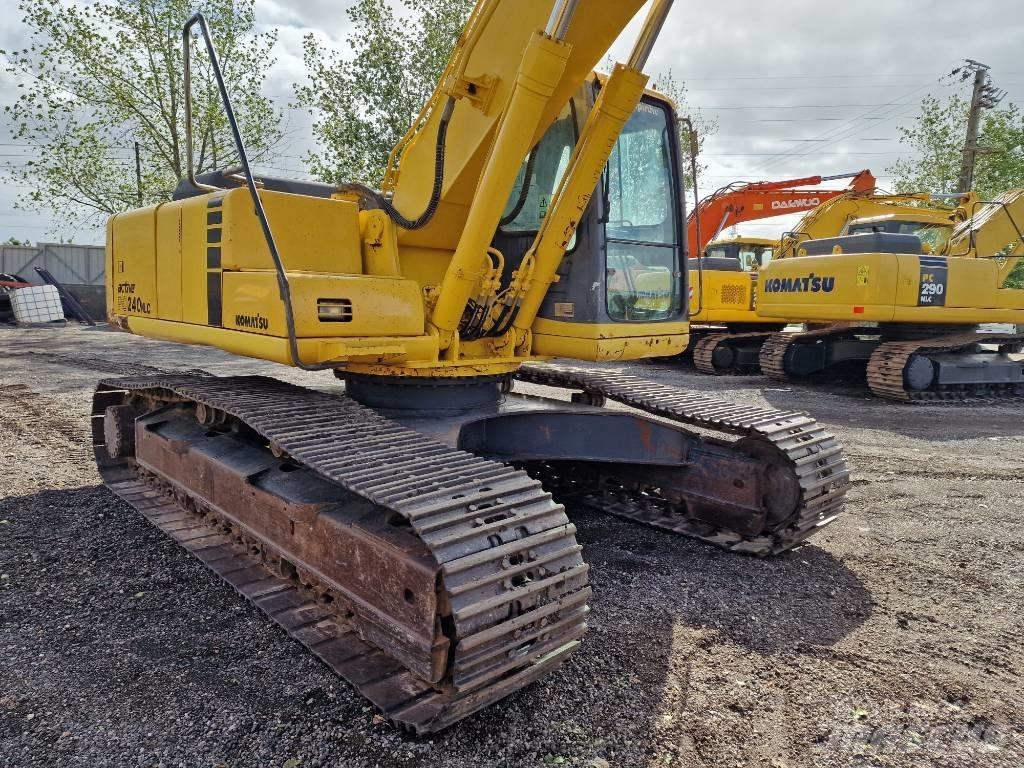Komatsu PC 240 LC Εκσκαφείς με ερπύστριες