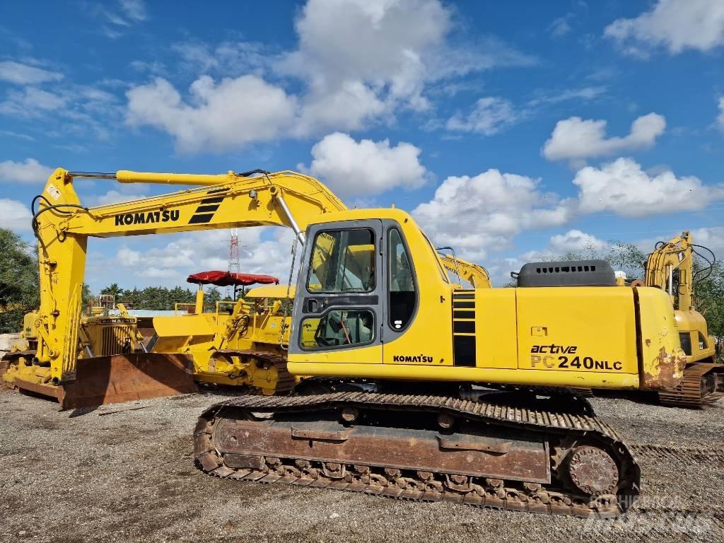 Komatsu PC 240 LC Εκσκαφείς με ερπύστριες