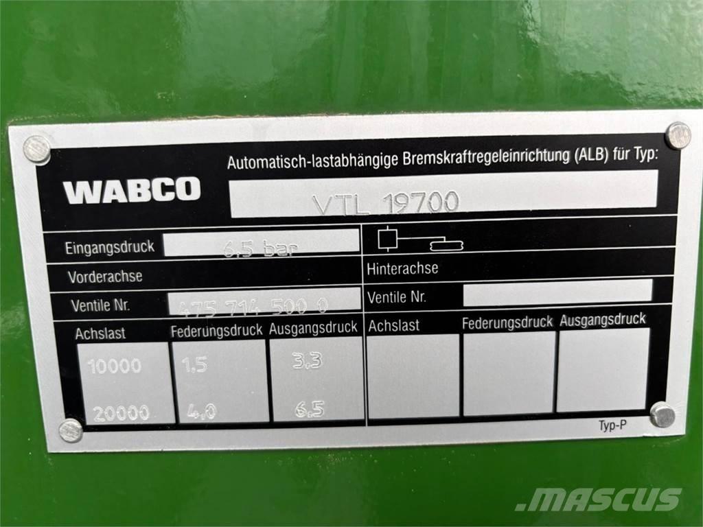 Kotte VT 19.700 Διασκορπιστές κοπριάς