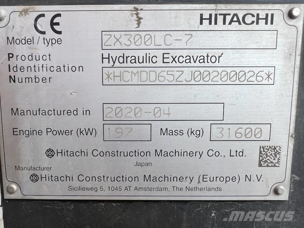 Hitachi ZX 300 LC-7 Εκσκαφείς με ερπύστριες