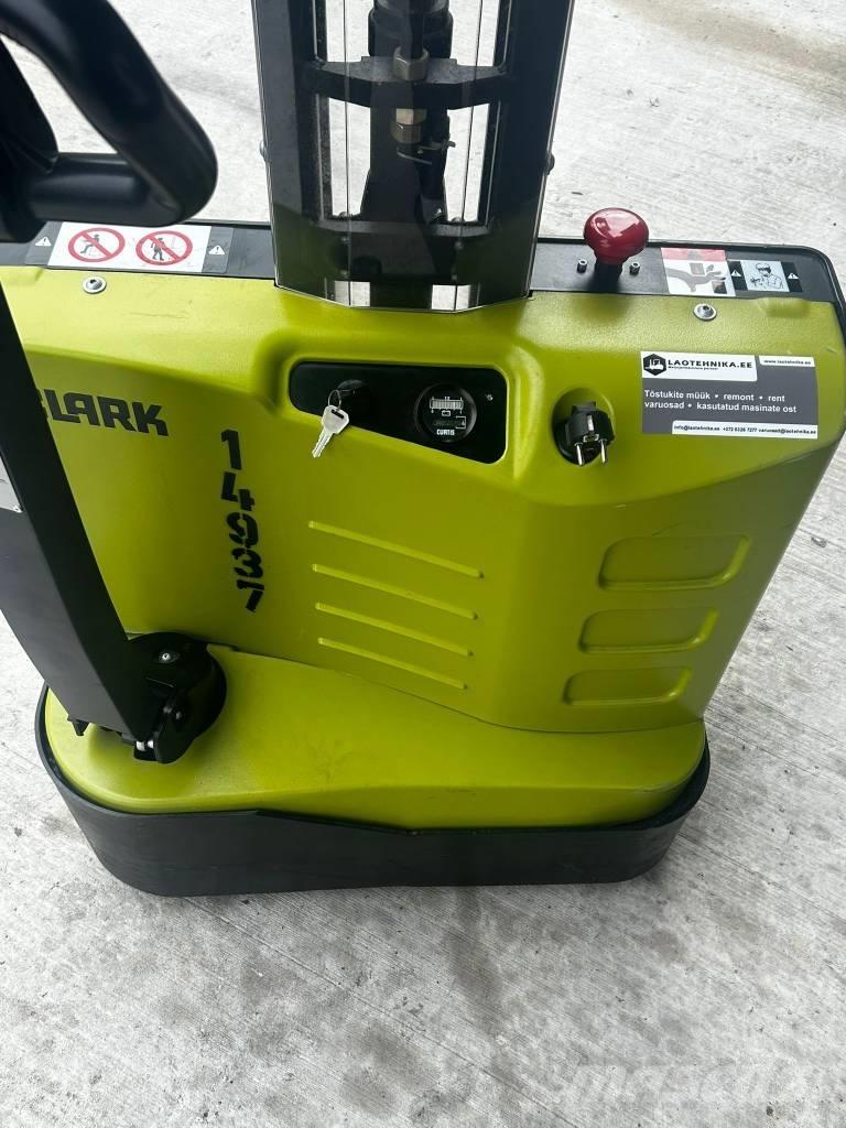 Clark WS10M Παλετοφόρα πεζού χειριστή με ιστό