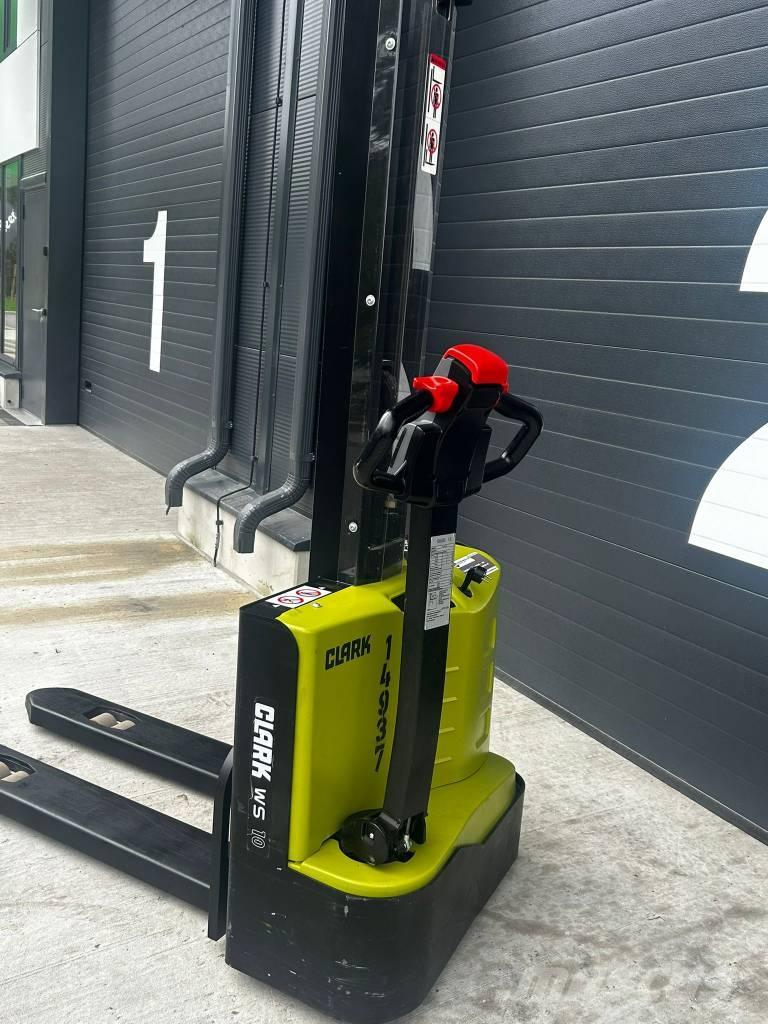 Clark WS10M Παλετοφόρα πεζού χειριστή με ιστό