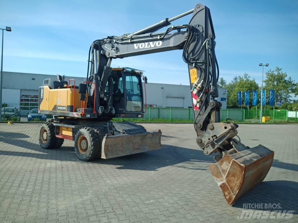 Volvo EW 180 E Εκσκαφείς με τροχούς - λάστιχα
