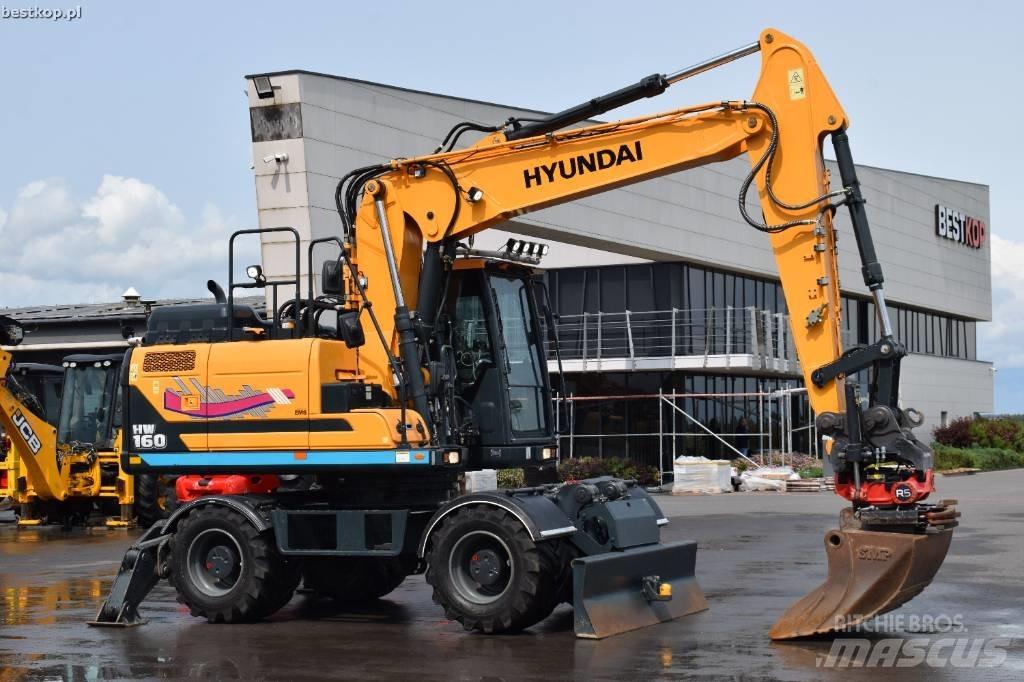 Hyundai HW 160 Εκσκαφείς με τροχούς - λάστιχα