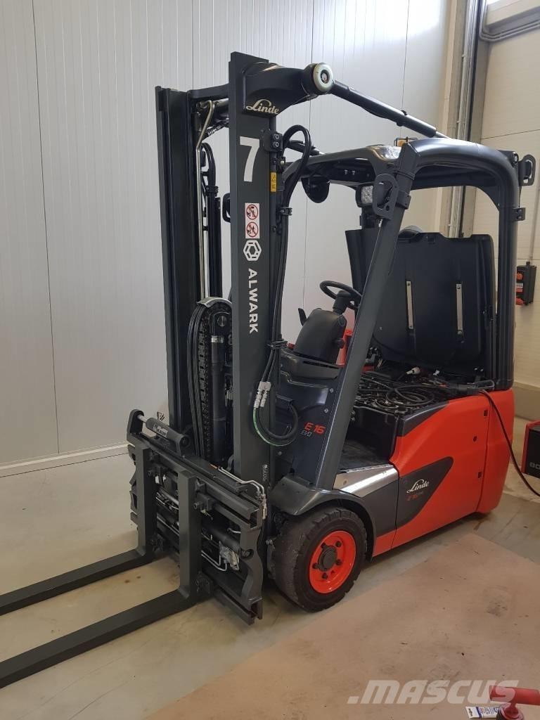 Linde E16C Ηλεκτρικά περονοφόρα ανυψωτικά κλαρκ