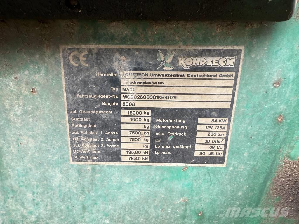 Komptech Maxx Κινητές μηχανές κοσκινίσματος