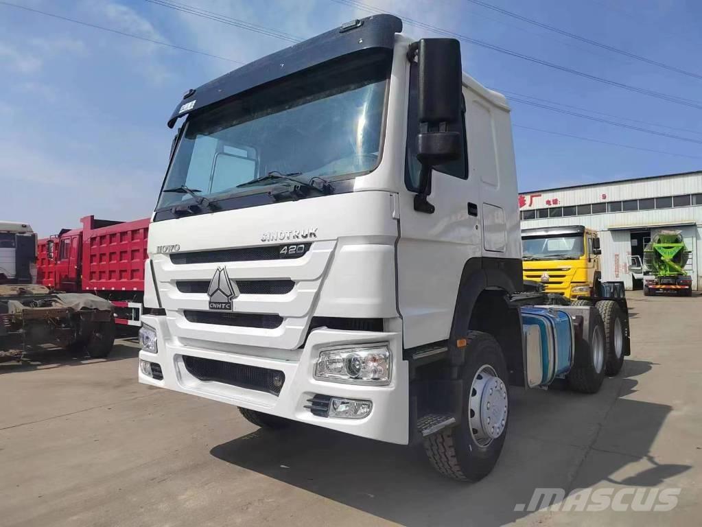 Howo Tractor 420 Φορτηγά Ανατροπή