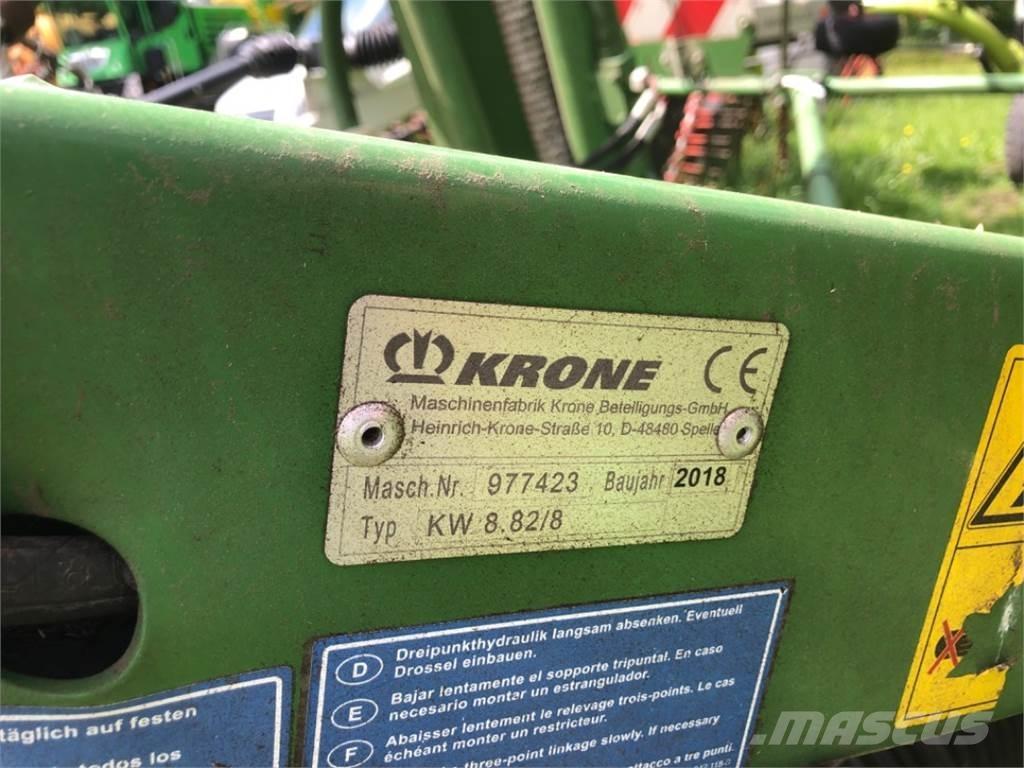 Krone KW 8.82/8 Τσουγκράνες και χορτοξηραντικές μηχανές